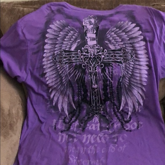 Purple t-shirt - Picture 2 of 3